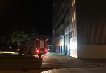 Brand in flatwoning Colijnstraat Vlissingen