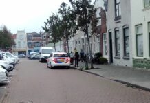 Dronken man zet Scheldestraat op stelten