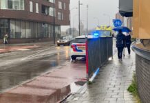 Jonge vrouw gewond bij ongeval Spuistraat