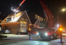 Kleine brand in schoorsteen woning Gerbrandystraat