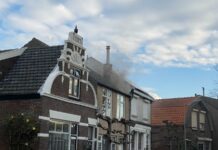 Schoorsteenbrand in Souburgse woning
