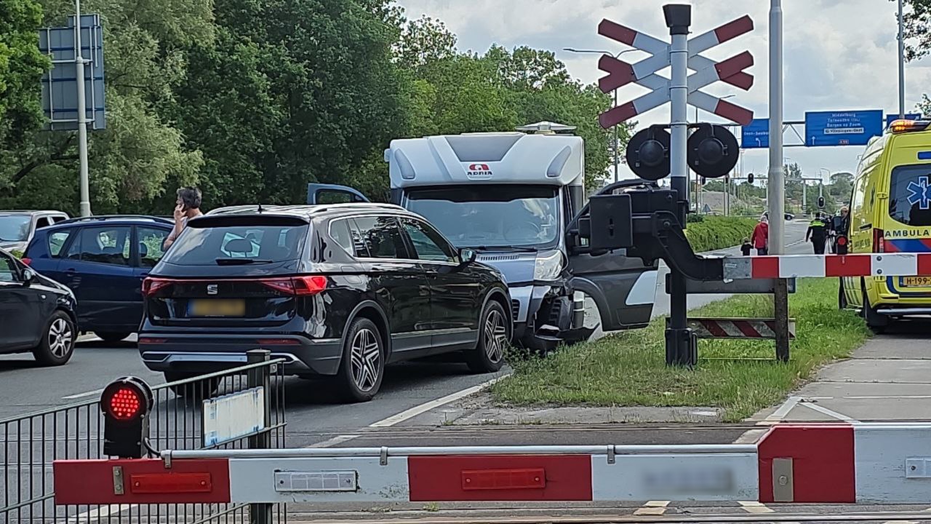 Ongeval op Sloeweg