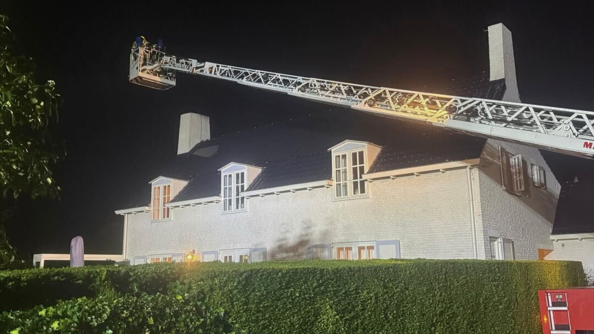 Schoorsteenbrand Dishoekseweg Koudekerke