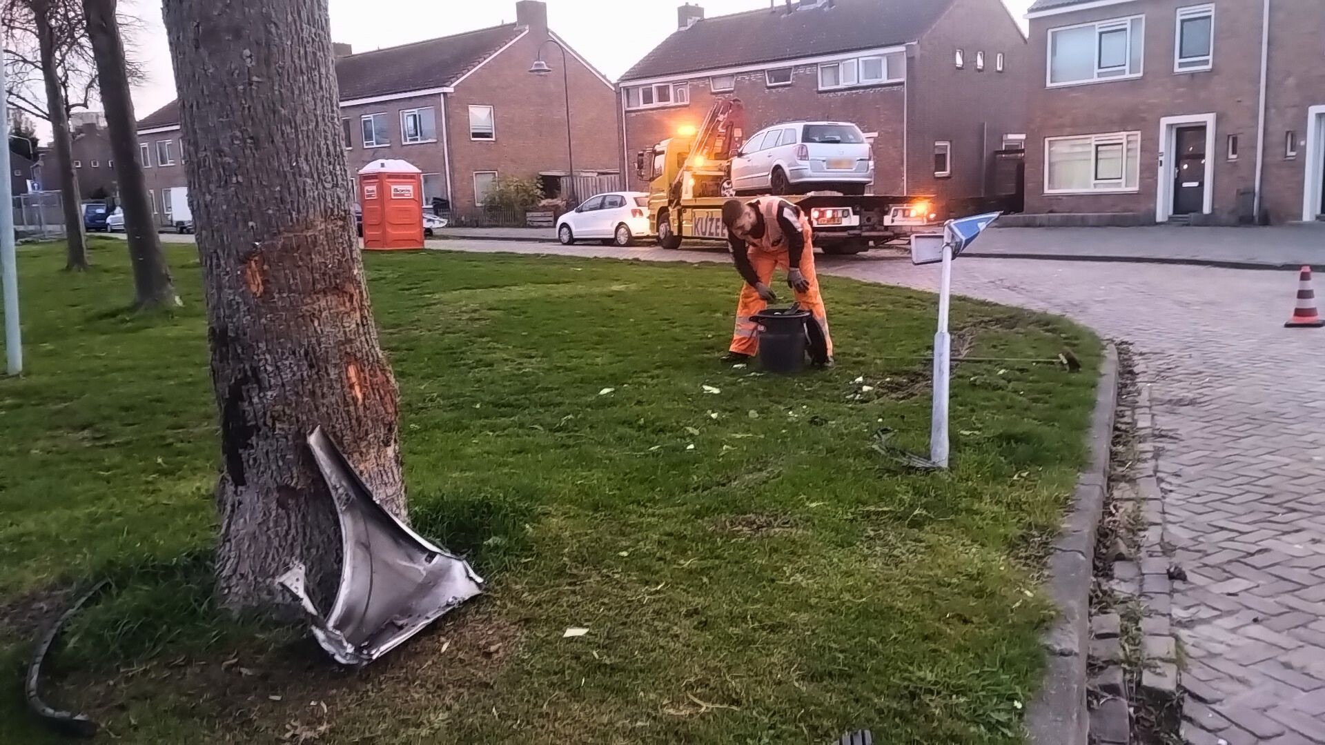 Bestuurder blies meer dan drie keer de limiet na crash op Bloemenlaan