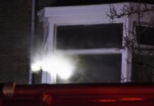 Brand in appartement aan Singel in Vlissingen