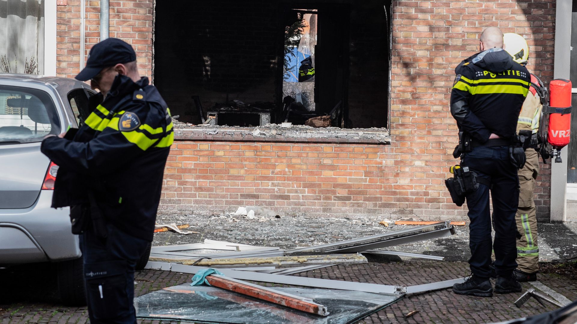 Bewoner (48) aangehouden voor brandstichting woning en schuur Nieuwstraat