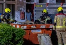 Brandweer rukt twee keer uit voor containerbranden in Vlissingen