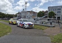 Hulpdiensten rukken uit voor persoon te water in Dok van Perry