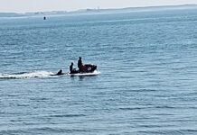 Zwemmer in problemen voor Boulevard De Ruyter snel gered door strandwacht