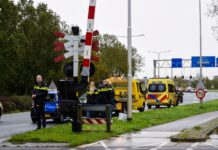 Kop-staartbotsing tussen vrachtwagen en personenauto op Sloeweg (N288)
